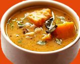 A picture of step 6 of Pumpkin Sambar.