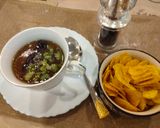 A picture of step 4 of Kokum rasam.