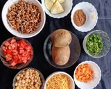 A picture of step 1 of Aloo Kabli.