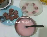 Foto langkah ke 6 dari resep Puding Polkadot Nutrijell 2in1 (Nutrijell Stroberi jadi 2 rasa).