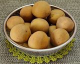 A picture of step 2 of Eggless Chikoo Cake.