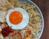 Foto langkah ke 5 dari resep Nasi Goreng Daun Jeruk.