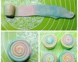 Cara Membuat Rainbow Thousand Layer MooncakeFlaky Mooncake 5