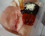 Gambar langkah 1 resipi Ayam panggang Teriyaki.