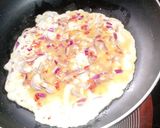 A picture of step 5 of Tortilla egg wrap.