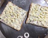 A picture of step 3 of Veg Mayonnaise Open Sandwich.