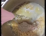 Foto langkah ke 4 dari resep Puding Roti Tawar Keju.