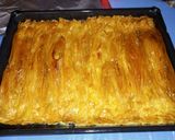 A picture of step 3 of Bougatsa with Sweetened Condensed Milk 🫓.