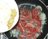 A picture of step 4 of Gyudon (Yoshinoya-Style Beef Bowl) – Easy, No Sukiyaki Sauce Needed!.