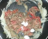 A picture of step 5 of Gyudon (Yoshinoya-Style Beef Bowl) – Easy, No Sukiyaki Sauce Needed!.