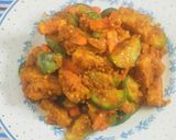 Foto langkah ke 7 dari resep Sambal Terong Bulat Wortel.