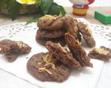 Foto langkah ke 8 dari resep Milo Cookies Eggless Teflon/ #pr_adakejunya.