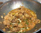 A picture of step 2 of Pork Belly In Spicy Butter Sauce.