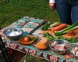 Zöldséges gombaleves recept fázis 1 fotója