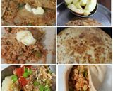 A picture of step 6 of Aalu Chawal Parantha.