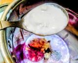 A picture of step 5 of Rose Pomegranate Lassi.