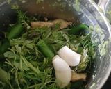 A picture of step 1 of Green Pea Cutlet.