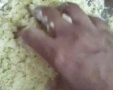A picture of step 4 of Pista Rasmalai.