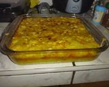 A picture of step 9 of Pastel de Causa.