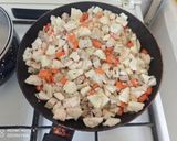 Tofu zöldségekkel és bulgurral recept fázis 3 fotója