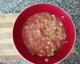A picture of step 2 of Acili Ezme.