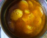 A picture of step 5 of Arbi ki sabji.