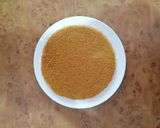 A picture of step 5 of Othmaliyeh or Kunafa with Cream.