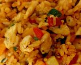A picture of step 4 of My Mediterranean chicken & Rice 🥰#Mainmeal#Lunch.