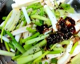 Hình bước làm 1 của món Cá chim hấp nấm đùi gà