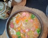 Foto langkah ke 3 dari resep Sop Sosis Makaroni.
