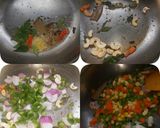 A picture of step 2 of Mixed Vegetable Masala Rice.