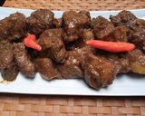 Foto langkah ke 3 dari resep Rendang hati sapi & kentang (tanpa cabai).
