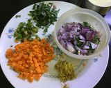 A picture of step 1 of Spicy Rava Cutlets.