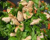 Foto del paso 6 de la receta: Pollo con espinaca (Ideal para los que vivimos solos)