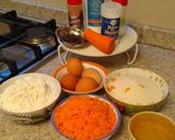 Foto del paso 1 de la receta: Torta de zanahorias con topping de queso crema