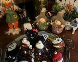 A picture of step 5 of Haunted Island Cake 👻.