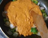 A picture of step 3 of TOFU ki Sabji.