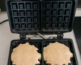 Banános gofri (gluténmentes, hozzáadott cukortól mentes, laktózmentes) recept fázis 2 fotója
