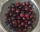 عکس مرحله 1 از دستور مربای گیلاس