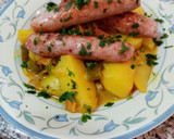 Foto del paso 3 de la receta: Salchichas con patatas