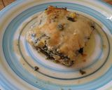 Foto del paso 8 de la receta: Gratín de espinaca, mix de verduras y pollo con salsa bechamel