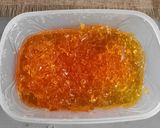Foto langkah ke 3 dari resep Es Jelly Susu Mangga Jeruk.