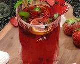 A picture of step 7 of Strawberry Relish with Strawberry Hearts.