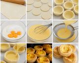Foto langkah ke 4 dari resep Egg Tart Puff Simple.