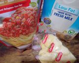Foto langkah ke 1 dari resep Spaghetti cheese bolognese.