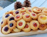 รูปขั้นตอนการทำที่ 10 ของ Jam cookie คุกกี้แยม หม้อลมร้อน