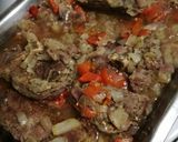 Foto del paso 1 de la receta: Carne con verduras (en bolsa para horno 😜)