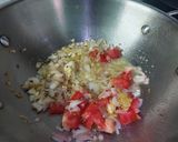 A picture of step 2 of Aloo Katli.