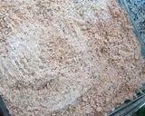 Foto del paso 3 de la receta: Crumble integral de morrón y pollo con un toque especial 😊