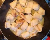 Foto del paso 2 de la receta: Abadejo con timbal de arroz y garbanzos